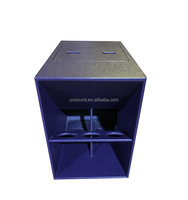 Caisson de basses de 21 pouces 1500W Haut-parleur de sonorisation puissant pour concert extérieur