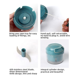 Procesador Manual Portátil de Alimentos para Bebés, Triturador de Ajo de Alta Calidad 01BC0043 - Product Image 3