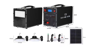 2024 Portable <b>Solar</b> Energy <b>System</b> Mini 12v Dc <b>Solar</b> <b>Lighting</b> Home Power <b>System</b> Kit for Charging with Radio bluetooth - Product Image 5