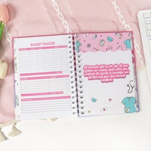 Stampa personalizzata libro di cura libro libro di lavoro con copertina rigida scuola quotidiana <span class=keywords><strong>guida</strong></span> studio quaderno diario per infermiere <span class=keywords><strong>studente</strong></span> Planner regalo - Product Image 3