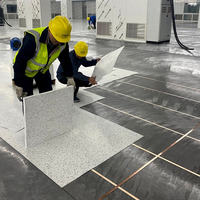 Dalles ESD Leenol pour laboratoire, revêtement de sol PVC 2,0 mm 3,0 mm, mobilier de travail imperméable, revêtement de sol ESD antistatique