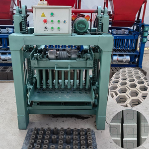 Máquina Semiautomática para Fabricar Ladrillos de Cemento, Equipo de Producción de Ladrillos Sólidos, Huecos y Porosos, Estructura Robusta y Simple - Product Image 6