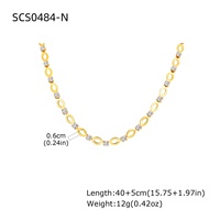 gros de bijoux pour femmes en acier inoxydable plaqué or 18 carats couleur à la mode gouttes de résine trèfle goutte d'huile