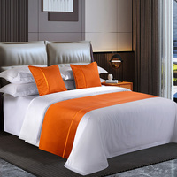 Articles de literie de luxe pour hôtels et gîtes : Chemin de lit, chemin de table, housse de coussin décorative, couvre-lit – Style européen et chinois