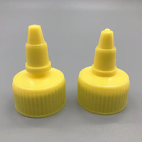 18mm 20mm 24mm 28mm Bouteille en plastique Twist Buse Cap Neck Finish Traitement Spout Cap pour Hair Dye Squeeze Bottle