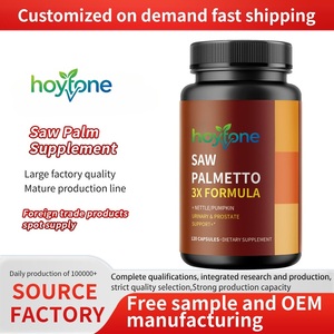 Integratore per il Benessere Maschile OEM con Etichetta Privata, Formula Vegana 3X con Saw Palmetto, <span class=keywords><strong>Ortica</strong></span> e <span class=keywords><strong>Semi</strong></span> di Zucca, Senza Glutine, 120 Capsule Vegetali per Adulti - Product Image 2