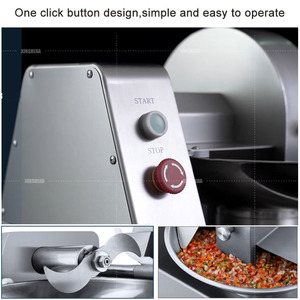 Hachoir-mélangeur sous vide commercial haute performance 5L pour légumes et viande, machine de découpe silencieuse pour farce, coupe-viande à bol - Product Image 6