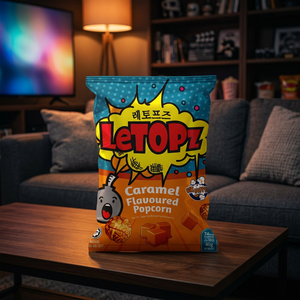 Palomitas de Maíz Dulces con Caramelo en Lata de 50g, Snack de Maíz Inflado a Granel para Venta al por Menor y al por Mayor - Product Image 6
