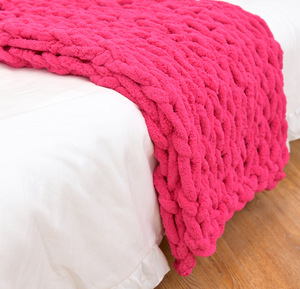 Couverture d'hiver pondérée en laine pour voyage - Product Image 4
