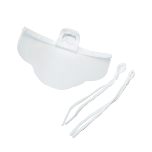 หน้ากากใสสำหรับงานจัดเลี้ยง ป้องกันฝ้าและละอองน้ำลาย สำหรับบริการอาหาร - Product Image 5