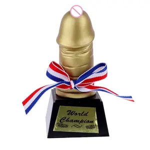 Creative Novelty Golden Hen Stag Party Trophy Funny Prop Accessories Toys for Bachelor Party Sexy Toy