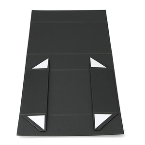 Caja de Regalo de Cartón de Lujo con Cinta de Seda, Diseño Plegable, Cierre Magnético, Materiales Reciclados, Recubrimiento UV, Laminado Mate, Grabado en Relieve - Product Image 6