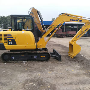 Haute qualité 5ton Mini japon Komatsu pc56-7 utilisé pelles sur chenilles hydrauliques pc56 pelleteuses à godet d'occasion - Product Image 3