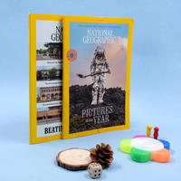 Catálogo de Folletos, Libro de Bolsillo A5, Impresión Personalizada para Niños, Encuadernación Perfecta, Impresión Digital, Logotipo Personalizado en Relieve