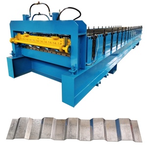 Máquina Popular para Láminas de Acero para Cubiertas, Máquina Personalizada 688 para Cubiertas de Piso, Máquina para Láminas de Acero para Pisos Metálicos, Fabricante Chino - Product Image 6