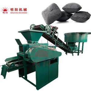 Dustless Barbecue Carbon Black Coal Ball Press Charcoal Coal Dust Briquettes Making Machines