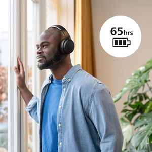Para auriculares inalámbricos Philips H5209: Auriculares Bluetooth supraaurales con bajos dinámicos, llamadas nítidas y 65 horas de batería - Product Image 5