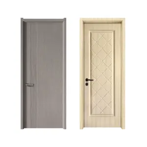 Hot Sale Pvc Film Coat Interior Wpc Room Door