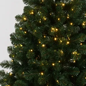 Artificial Vc Green Christmas <b>Plastic</b> <b>Tree</b> Fireproof Home Decoration Christmas <b>Tree</b> for Christmas Day - Product Image 2