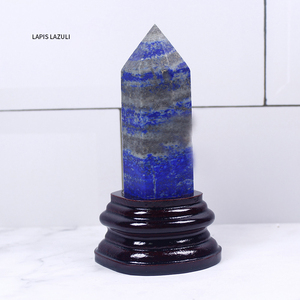 Tour de cristal prisme baguette 10*3cm hexagone décoration de la maison Reiki Chakra à facettes <span class=keywords><strong>amour</strong></span> naturel pour la méditation et la guérison 250g - Product Image 6