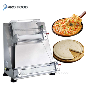 Laminadora de base de masa de pizza comercial de alta calidad que forma la máquina de prensa de pizza anterior - Product Image 5