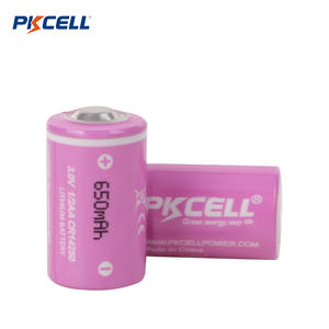 Pkcell tiểu pin 3V 650mAh 1/2AA limno2 Pin lithium pin cr14250 - Product Image 1