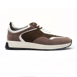 أحذية رياضية كاجوال من الجلد الطبيعي للتنفس ، أحذية رياضية للرجال لكرة السلة والجري ، أحذية رياضية لكرة القدم - Product Image 4