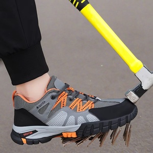 <span class=keywords><strong>Zapatos</strong></span> de Seguridad con Suela de Goma Resistente Antideslizante, <span class=keywords><strong>Zapatos</strong></span> de Trabajo Resistentes para Hombre, <span class=keywords><strong>Zapatos</strong></span> de Seguridad con Puntera de Acero Anti-aplastamiento para Mineros - Product Image 5