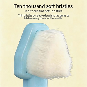 Brosse de toilettage multi-animaux Quanying à poils doux pour chien, chat, lapin et petits animaux, pour démêler et masser - Product Image 4