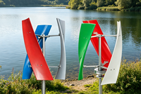 Système énergétique résidentiel personnalisé, générateur éolien et panneaux solaires, système hybride hors réseau avec stockage d'énergie