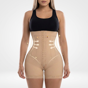 Faja Moldeadora Colombiana de Cintura Alta con Control de Abdomen y Levantamiento de Glúteos, 6 Varillas de Acero y Cierre en la Entrepierna - Product Image 1