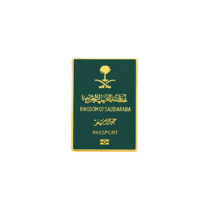 Souvenir di viaggio in Medio Oriente Abu Dhabi arabe audi Arabia bandiera della stella del calcio Ronald pin - Product Image 2