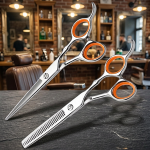 Coffret de ciseaux de coiffure professionnels ASAP 6 pouces pour droitiers, en acier inoxydable, avec ciseaux à effiler de qualité, kit de ciseaux de salon - Product Image 4