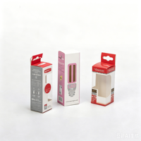 Boîte pliante personnalisée avec fenêtre, effet pailleté, revêtement UV offset – Carton pliant transparent découpé à l'emporte-pièce, écologique, pour cadeaux et e-commerce
