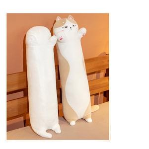 Neues Schlaf körper kissen Abnehmbares und wasch bares langes schwarzes Katzen kissen Große weiche lange Katze weiches langes Körper katzen plüsch kissen - Product Image 2