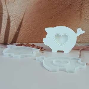 Moule en silicone pour résine fait main, style DIY, ornements décoratifs et outils pour gâteaux, pour la fabrication de résine, moule en plâtre - Product Image 1