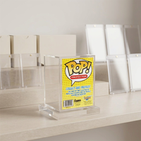 Boîte de présentation Funko Pop en acrylique transparent avec couvercle magnétique blindé, empilable, protection UV pour échantillons TCG gratuits