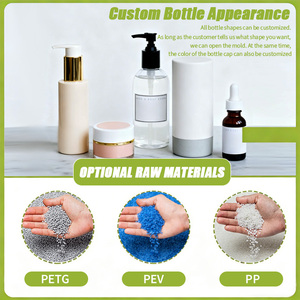 Botellas de Plástico Esmeriladas de Boca Ancha para Cuidado de la Piel, Envases Portátiles para Cosméticos, Botellas de Viaje para Maquillaje, Más Vendidas - Product Image 4
