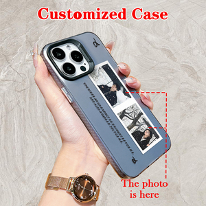 Coque de téléphone personnalisée avec <span class=keywords><strong>photo</strong></span>, logo DIY, peinture UV, support IMD TPU, personnalisation 1 pièce pour iPhone 17/16/15/14/13/12/11, MOQ1 - Product Image 3