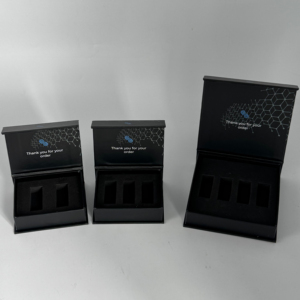 กล่องของขวัญบรรจุภัณฑ์แม่เหล็กสำหรับขวดเปปไทด์ทำจากกระดาษคราฟท์แบบสั่งทำพิเศษ, กล่องบรรจุภัณฑ์ขวดเปปไทด์ขนาด 10 มล./3 มล. สำหรับเครื่องสำอาง - Product Image 1