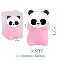 Chaud doux petit rebond lent Mochi Dingding Squishy Focus Squeez pression Abreact guérison imbécile amusant blague jouet cadeau de fête