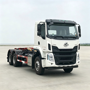 High Quality 6*4 Hook Arm Garbage Truck Dongfeng Liuzhou Chassis Hook lift Container Truck for Waste <b>Bin</b> Transfer - Product Image 1