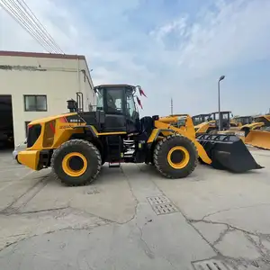 Liugong Used Wheel Loader CLG856H 5 Ton Original Used Earth Moving Machine CLG856H In Yard Fo
