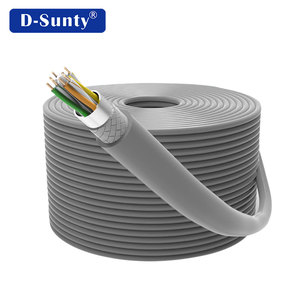 Tốc độ cao màu đen 24AWG UTP Cat6 Ethernet LAN Cáp 305m chiều dài PVC Thông tin liên lạc cáp với đồng trần cho mạng - Product Image 5