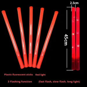 LED Rainbow Concert <strong>Glow</strong> <strong>Stick</strong> Music Festival Plastic Flash <strong>Stick</strong> with Support Props Wholesale Promotional Party Supplies - Product Image 6