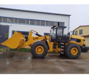 Cargadora Compacta de Ruedas 676F de 7 Toneladas, Equipo de Preparación de Sitios, Mini Cargadora Frontal, Cargadora con Pala para Gestión de Residuos - Product Image 3