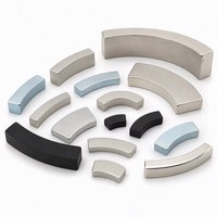 Pabrik Produsen Magnet Segmen Lengkung Tanah Jarang Berkualitas Tinggi N48H N50H N52H Magnet Neodym Lengkung untuk Generator Turbin Angin