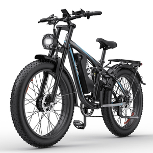 Vélo électrique tout-terrain ultra-rapide 48V 23AH E-MTB, conception fabricant, pneus larges, double moteur pour adultes Q20 UL2849 CE Q20 - Product Image 1
