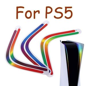 สติกเกอร์ RGB สำหรับเครื่องเล่น <span class=keywords><strong>PS5</strong></span> สติกเกอร์เรืองแสงลายไล่สีรุ้ง ตกแต่งแถบไฟ DIY สำหรับ <span class=keywords><strong>PS5</strong></span> สติกเกอร์ RGB - Product Image 2