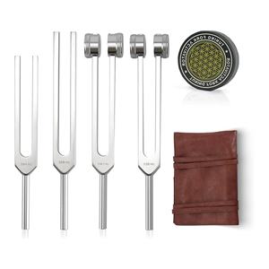 Özel alüminyum alaşım <span class=keywords><strong>Tuning</strong></span> çatal 128HZ 136.1HZ 384HZ çakra ses şifa yeni YC-01 enstrüman aksesuarları - Product Image 1